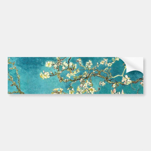 Pegatina Para Coche Van Gogh Almond Blossoms Classic Impressionism (Frente)