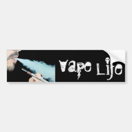 Pegatina Para Coche Vaper Vaping Vape Life Vaping Pen Bumper Sticker
