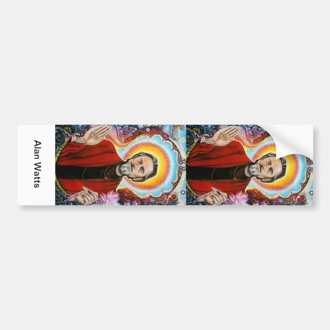 Pegatina Para Coche vatios de alan (Frente)