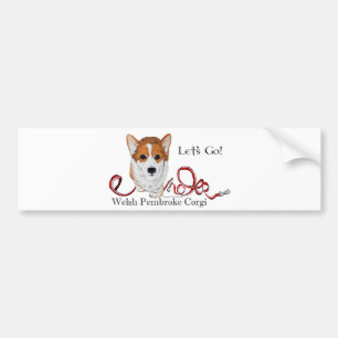 Pegatina Para Coche Vayamos Corgi