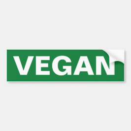 PEGATINA PARA COCHE VEGAN