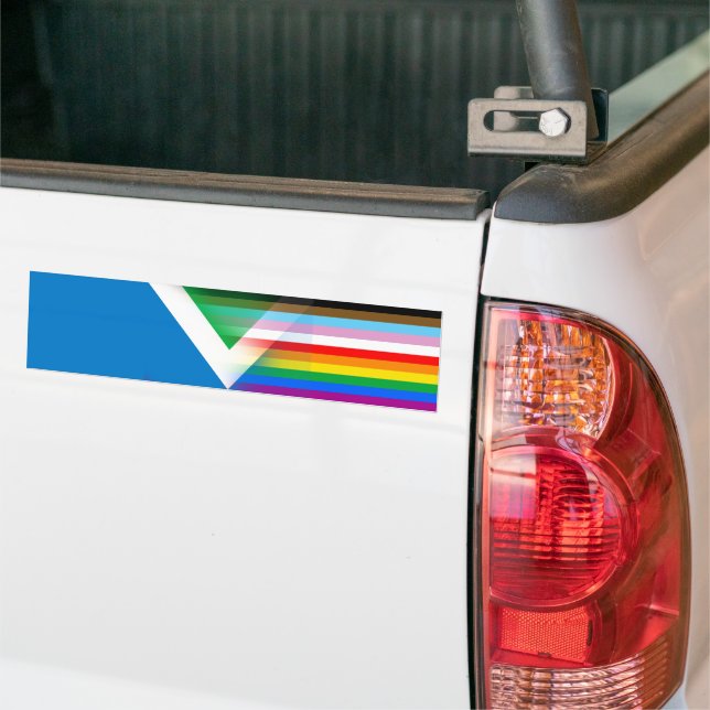 Pegatina Para Coche Vegan Pride LGBTQ (En Camión)