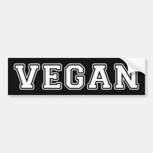 Pegatina Para Coche Vegano