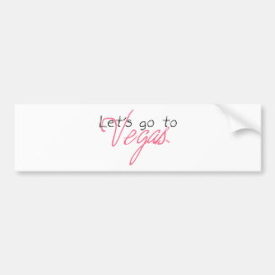 PEGATINA PARA COCHE ¡VEGAS!