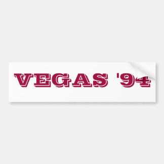 PEGATINA PARA COCHE VEGAS '94
