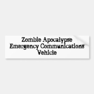 Pegatina Para Coche Vehículo de las comunicaciones de la emergencia d