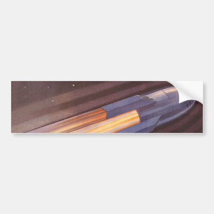 Pegatina Para Coche Vehículo espacial de la ciencia ficción del