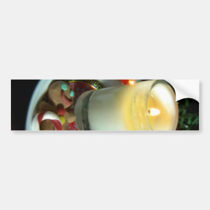 Pegatina Para Coche Vela III de la galleta del navidad