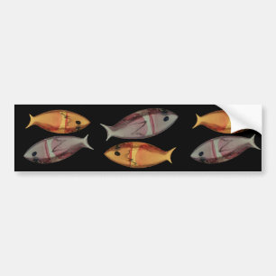 Pegatina Para Coche Venetian Murano Glass Fish