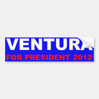 Pegatina Para Coche Ventura para el presidente 2012