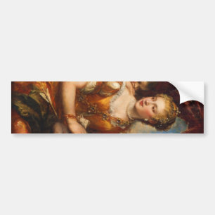 Pegatina Para Coche Venus Blindfolding Cupido