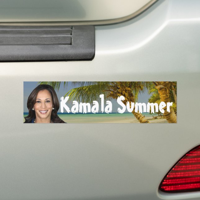 Pegatina Para Coche Verano de Kamala 2024 (en coche)
