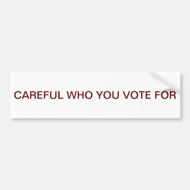 Pegatina Para Coche Verdad (Frente)