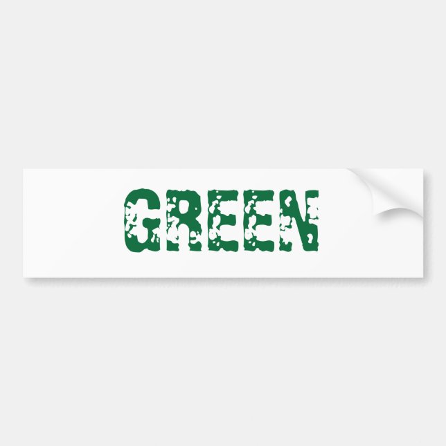 PEGATINA PARA COCHE VERDE (Frente)