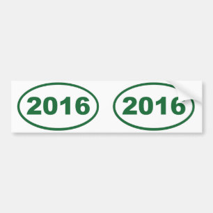 Pegatina Para Coche Verde de 2016