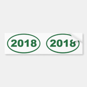 Pegatina Para Coche Verde de 2018