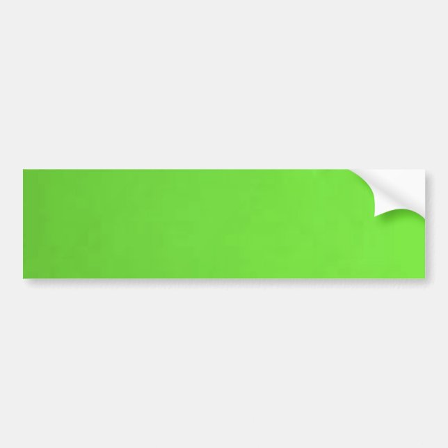 Pegatina Para Coche verde de lima subacuática (Frente)