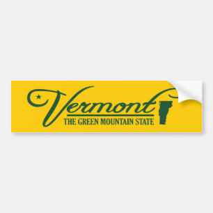 Pegatina Para Coche Vermont (estado el mío)