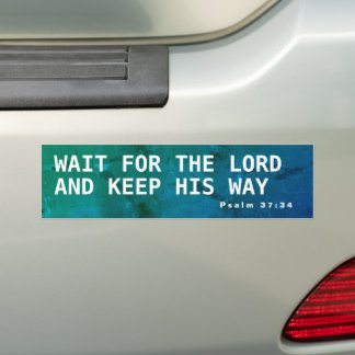 Pegatina Para Coche Verso de la biblia motivacional