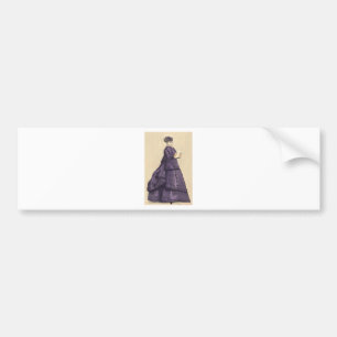 Pegatina Para Coche Vestido victoriano