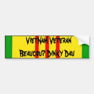 Pegatina Para Coche Veterano Beaucoup Dau pequeño de Vietnam