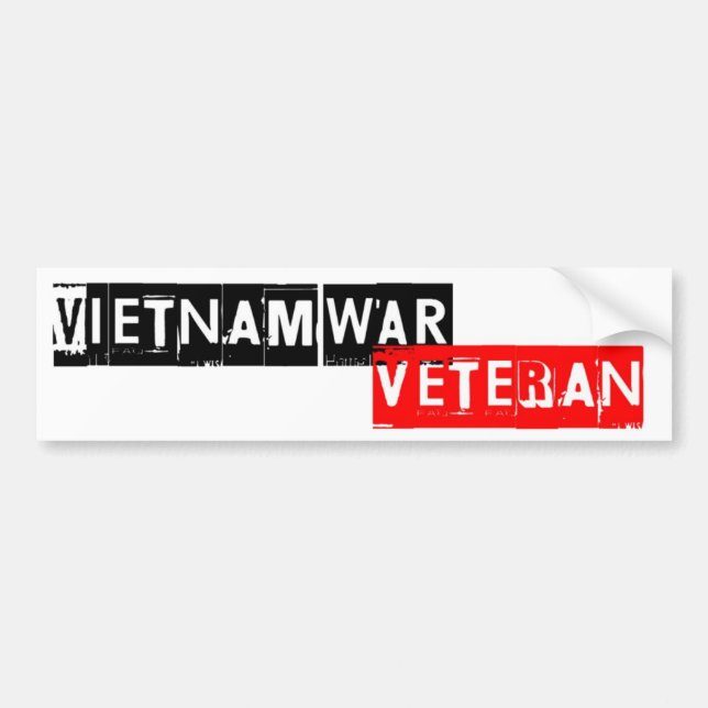 Pegatina Para Coche veterano vietnamwar (Frente)