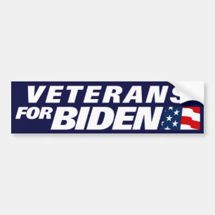Pegatina Para Coche Veteranos De Biden 2024