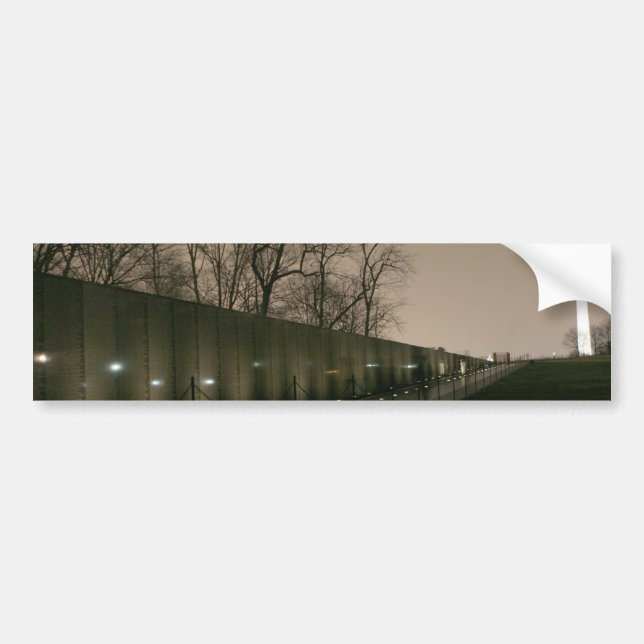 Pegatina Para Coche Veteranos de Vietnam conmemorativos (Frente)