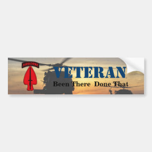 Pegatina Para Coche Veteranos del Ejército USASOC Especial Vets LRPS