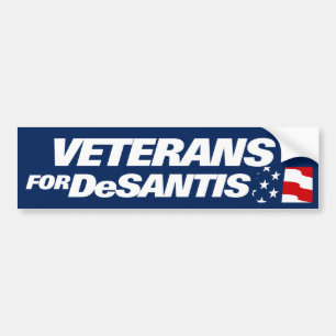 Pegatina Para Coche Veteranos Para DeSantis 2024