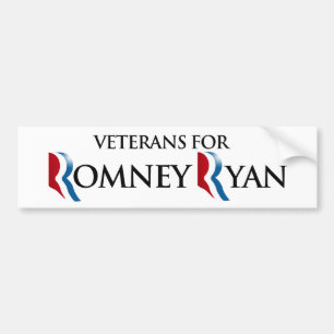 Pegatina Para Coche VETERANOS PARA ROMNEY RYAN.png