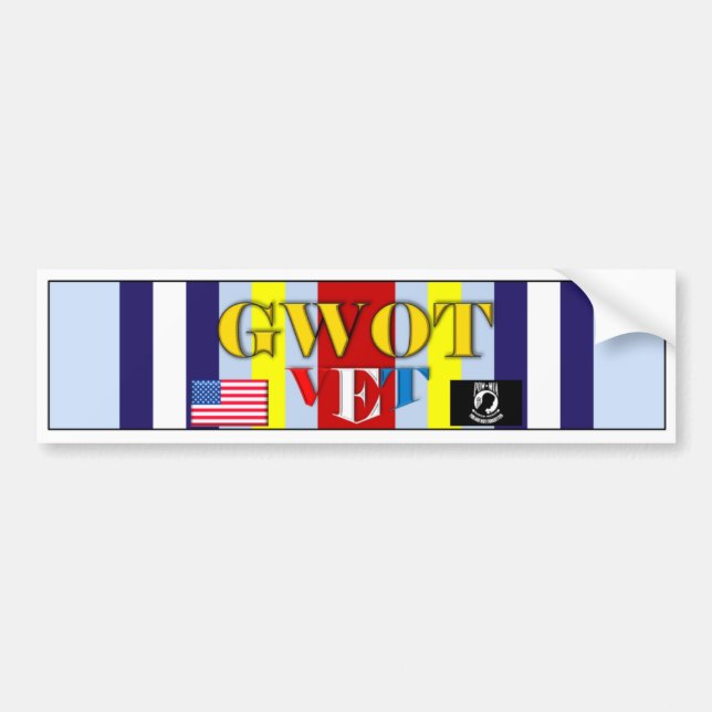 PEGATINA PARA COCHE VETERINARIO DE GWOT (Frente)