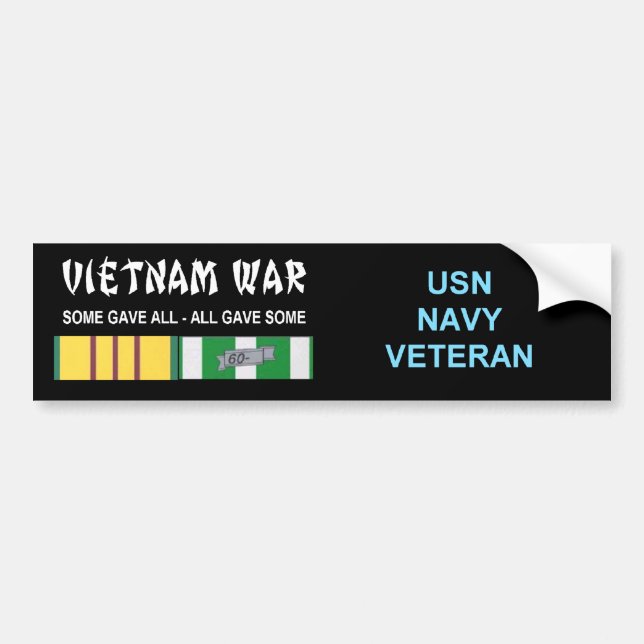 PEGATINA PARA COCHE VETERINARIO DE LA MARINA DE GUERRA DE LA GUERRA DE (Frente)