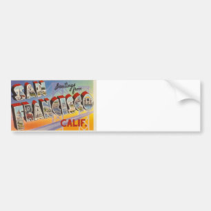 Pegatina Para Coche Viaje de época San Francisco