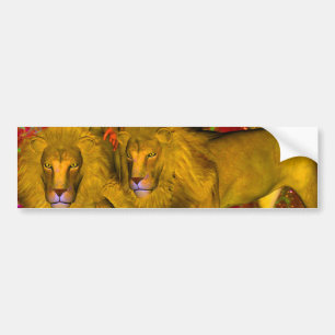 Pegatina Para Coche Viaje de los leones