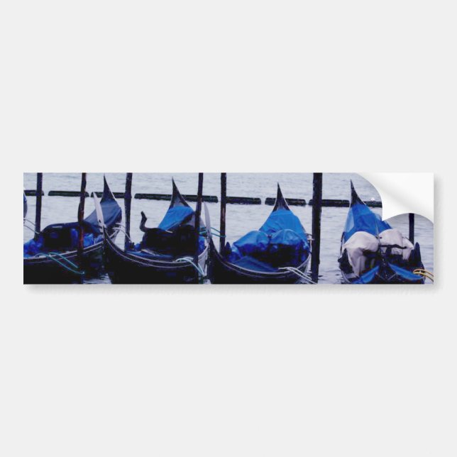 Pegatina Para Coche Viajes a Venecia Italia (Frente)