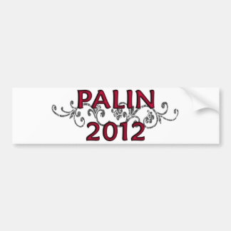 Pegatina Para Coche Vid 2012 de Palin Bumpersticker