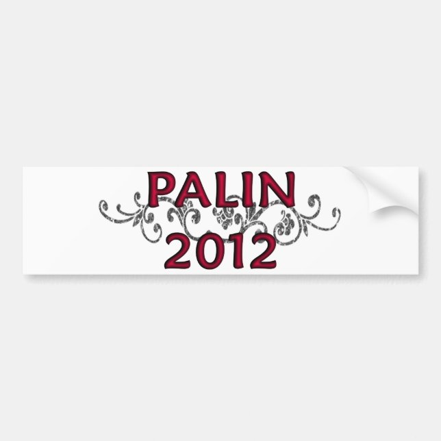Pegatina Para Coche Vid 2012 de Palin Bumpersticker (Frente)