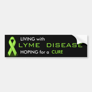Pegatina Para Coche Vida con la enfermedad de Lyme