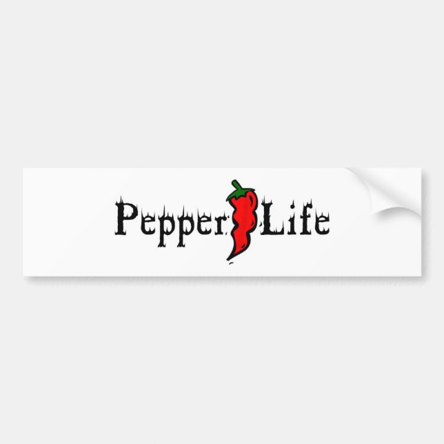 Pegatina Para Coche Vida de Pepper (Frente)