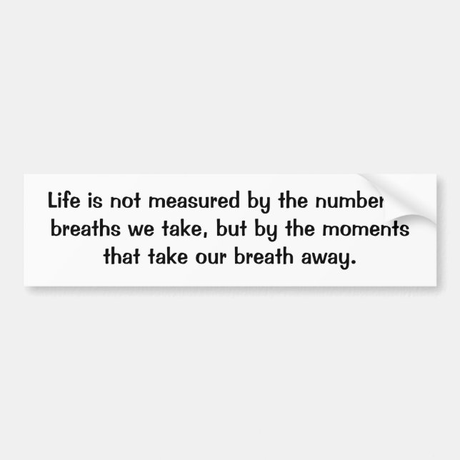 Pegatina Para Coche Vida del KRW (Frente)