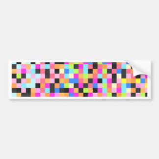 Pegatina Para Coche Vida nocturna (miedo del pixel)