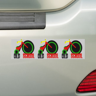 Pegatina Para Coche Vieja Escuela