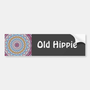 Pegatina Para Coche Viejo Hippie