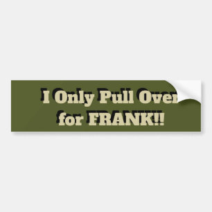 Pegatina Para Coche Viernes con Frank