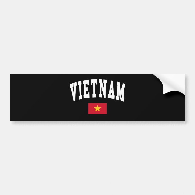 PEGATINA PARA COCHE VIETNAM (Frente)