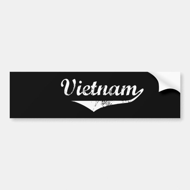 Pegatina Para Coche Vietnam (Frente)