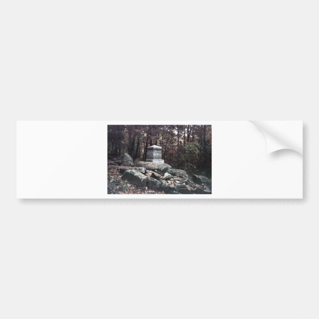 Pegatina Para Coche vigésimo Monumento de Maine en el pequeño top (Frente)