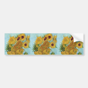 Pegatina Para Coche Vincent Willem van Gogh , "Sunflowers"