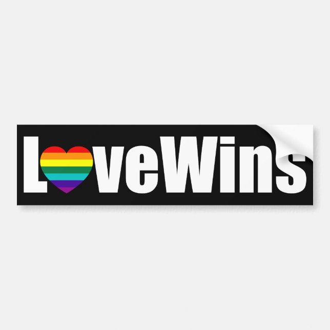 Pegatina Para Coche Vinos de amor (Frente)
